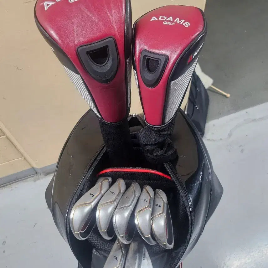[BUNJANG] Adams Golf Full Set with Cart Bag / 아담스골프풀세트