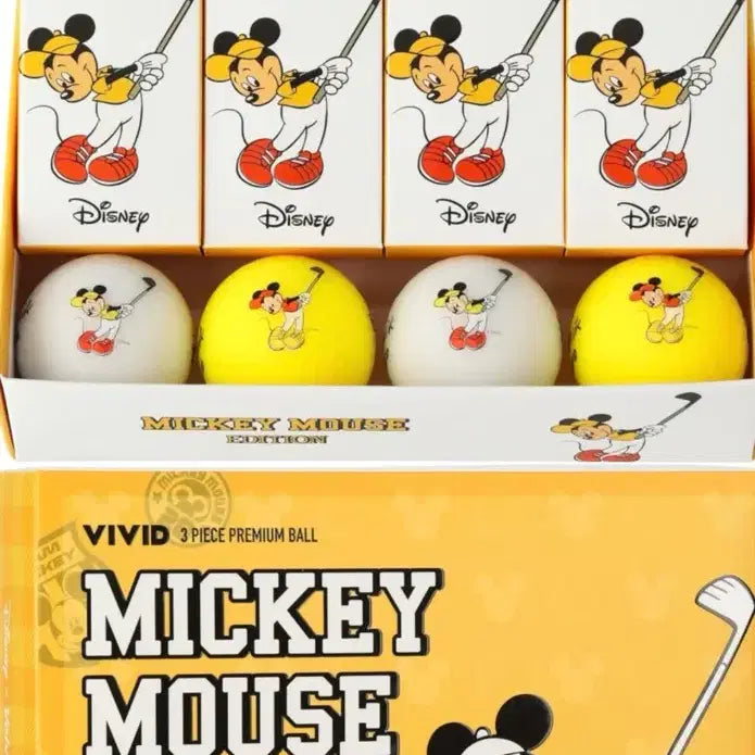 [BUNJANG] Disney Mickey Mouse Golf Balls Set / 디즈니 미키마우스 골프공