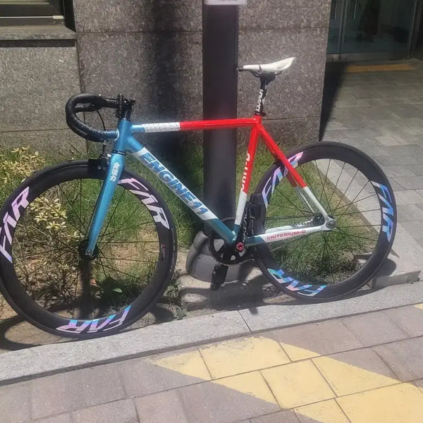 [BUNJANG] Engine CritDii Pop Art Fixed Gear Bicycle / 엔진 크릿디 팝아트