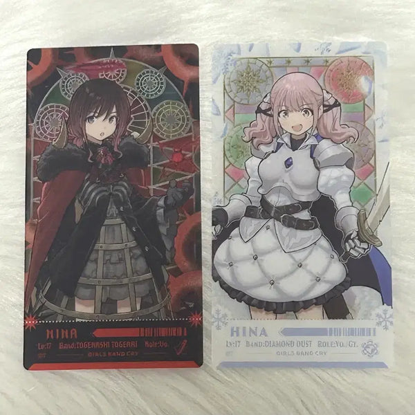 [BUNJANG] Bandori! Girls Band Party! "Rondo" Nina & Hina Ticket Clear Card Set / 걸즈 밴드 크라이 rpg 니나 히나 티켓 클리어카드 세트