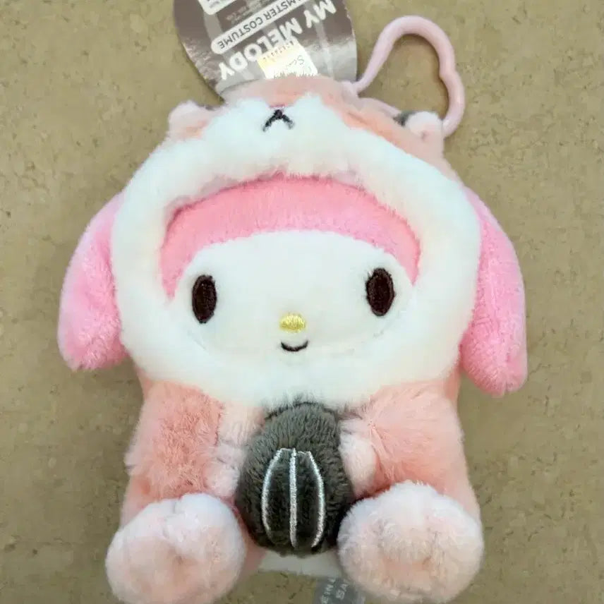 [BUNJANG] Sanrio My Melody Hamster Costume Keychain (New) / 새상품)산리오 정품/마이멜로디 햄스터 키링