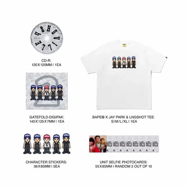 [BUNJANG] Supreme x Bape Collaboration S Size Full Set / 롱샷 베이프 콜라보 s 사이즈 풀셋