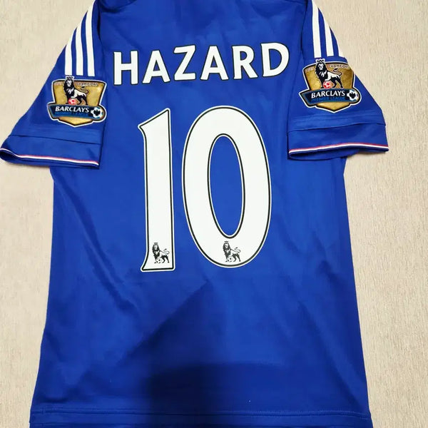 [BUNJANG] Chelsea 2015-16 Authentic Home Jersey Eden Hazard / 15-16 첼시 정품 홈 유니폼 아자르 자컷 마킹