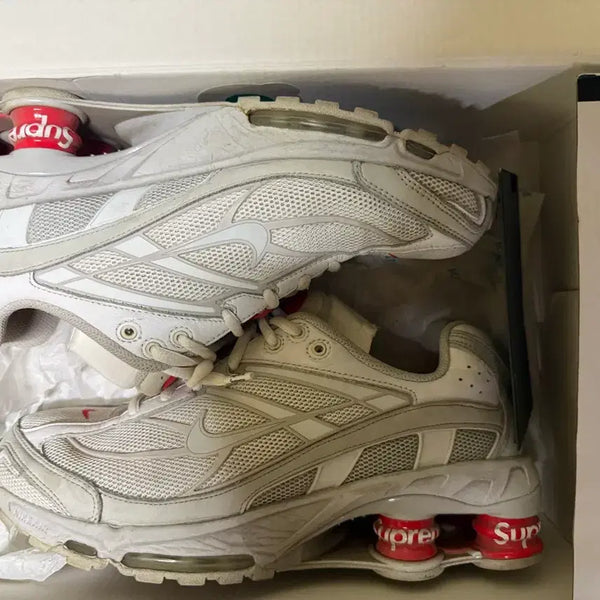 [BUNJANG] Supreme x Nike Shox Ride 2 SP Sneakers / 260 슈프림 x 나이키 샥스 라이드 2 SP