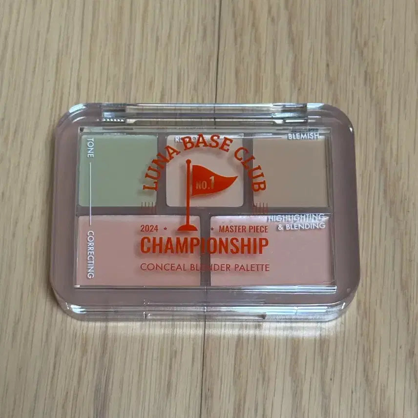 [BUNJANG] Luna Conceal Blender Palette 01 Clear Cover / [새제품] 루나 컨실 블렌더 팔레트 01 클리어 커버