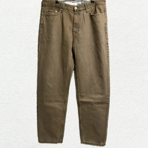 [BUNJANG] ZARA AW23 Man Edition Brown Denim Jeans Size 36 / ZARA AW23 MAN Edition 브라운 데님 36