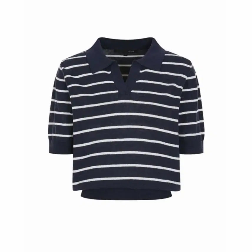 [BUNJANG] Olive des Olive Striped Knit Top Size 55 / 올리브데올리브 스트라이프 여성 니트 55사이즈