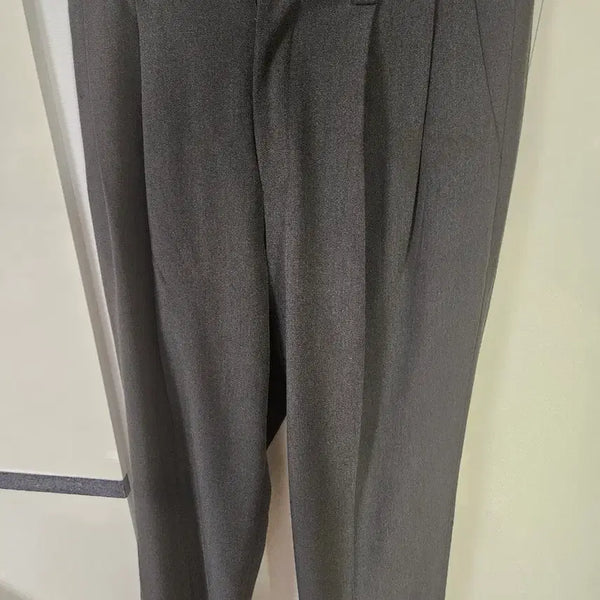[BUNJANG] Juang Homme 2-Pleats Slacks Charcoal L / 주앙옴므 2플리츠 슬랙스 차콜 L