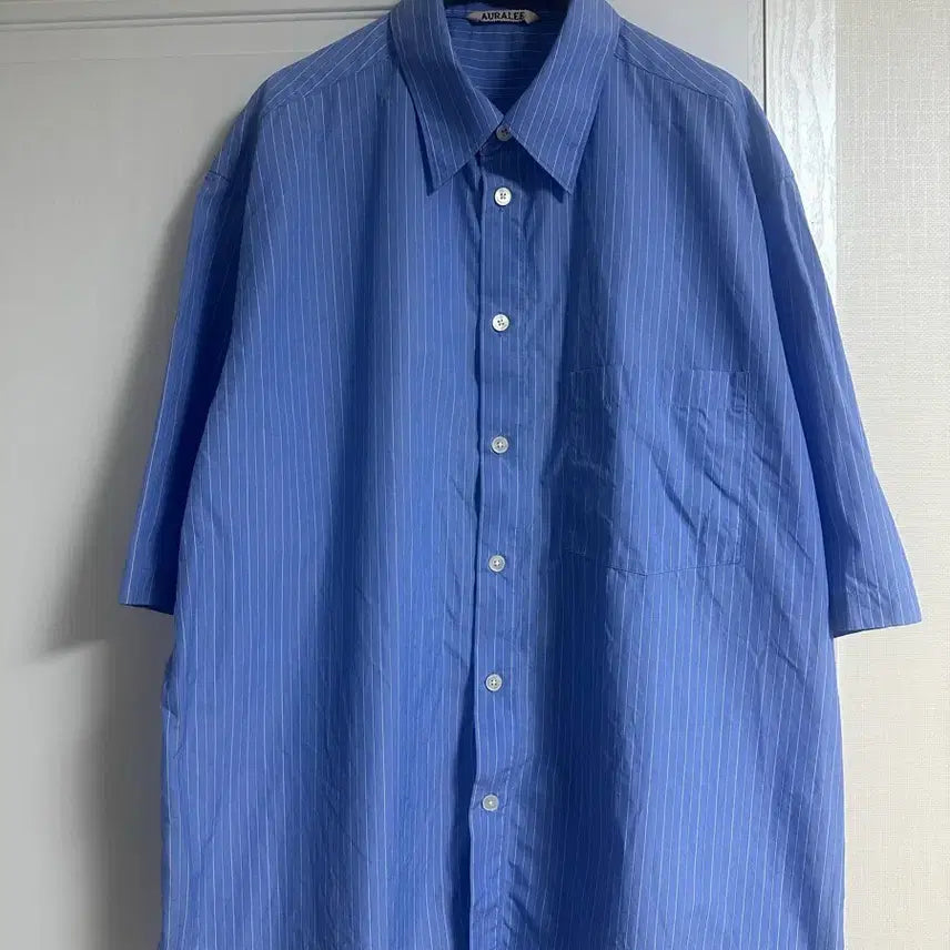 [BUNJANG] Auralee Half Shirt (Size 5) / 오라리 하프 셔츠 (5)