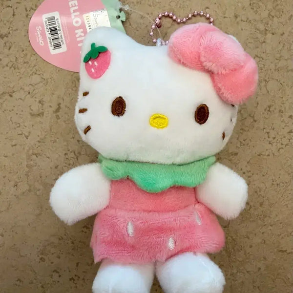 [BUNJANG] Hello Kitty Strawberry Charm / 새상품)헬로키티 딸기 키링