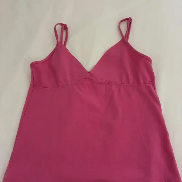 [BUNJANG] Brandy Melville Pink Tank Top / 브랜디멜빌 핑크 나시 탑