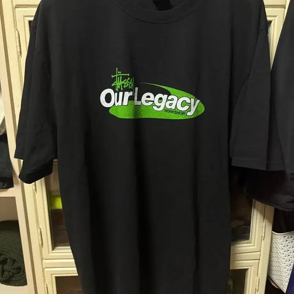 [BUNJANG] Our Legacy x Stussy Collaboration T-Shirt XL / 아워레가시 스투시 콜라보 티셔츠 XL