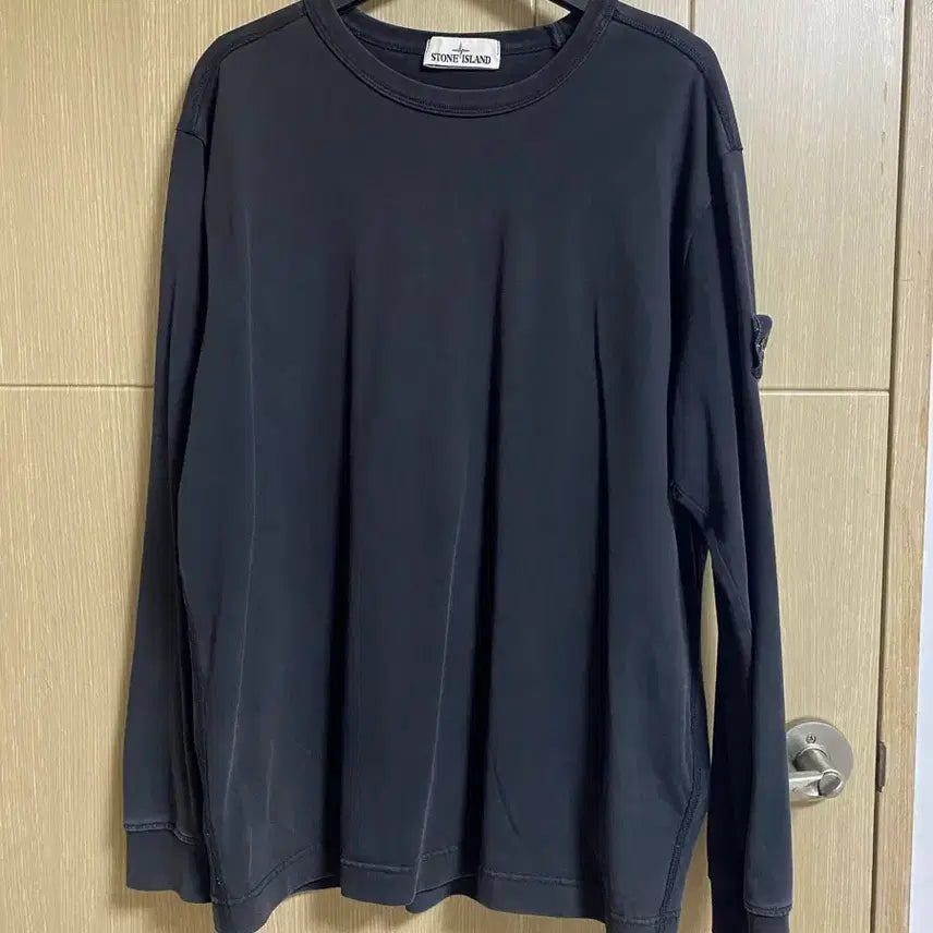 [BUNJANG] Stone Island Black Long Sleeve XL / [STONE] 스톤아일랜드 블랙 롱슬리브 XL사이즈