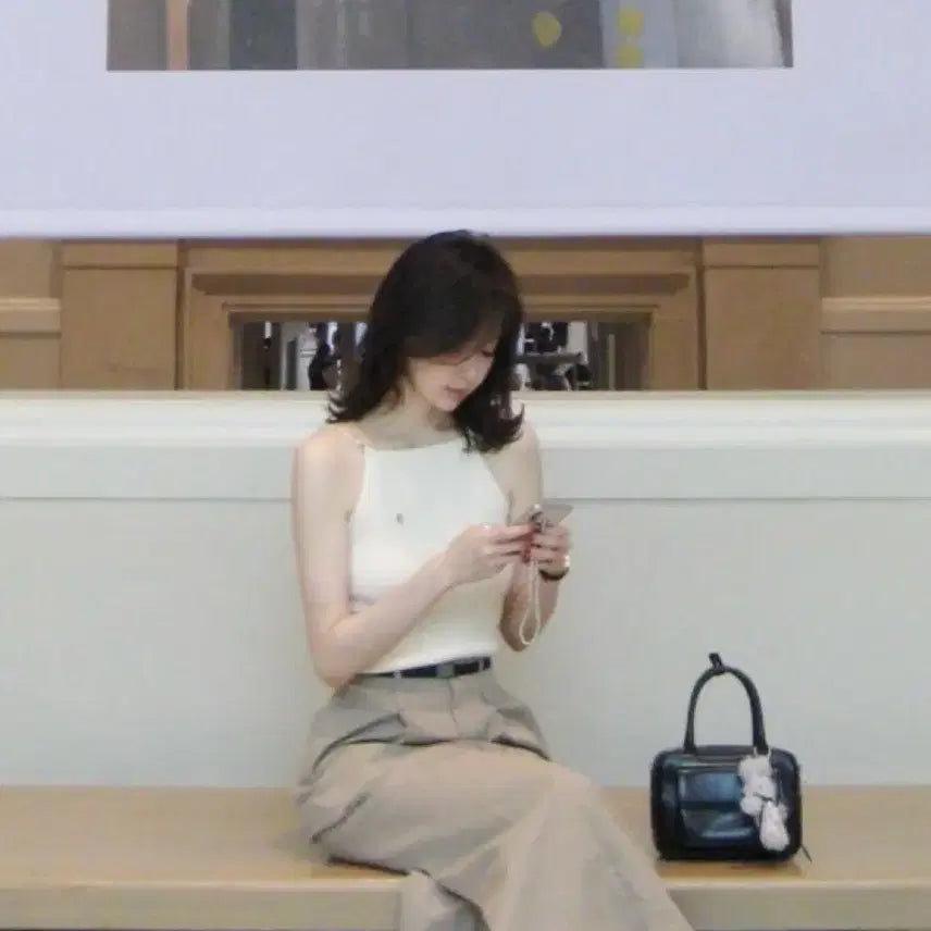 [BUNJANG] Avie Mua Pleated Maxi Skirt / 아비에무아 플리츠 맥시스커트