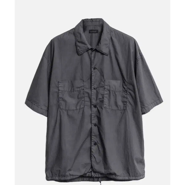[BUNJANG] GONAK Two-Pocket Half Shirt Charcoal M / 고낙 투포켓 하프 셔츠 차콜 M