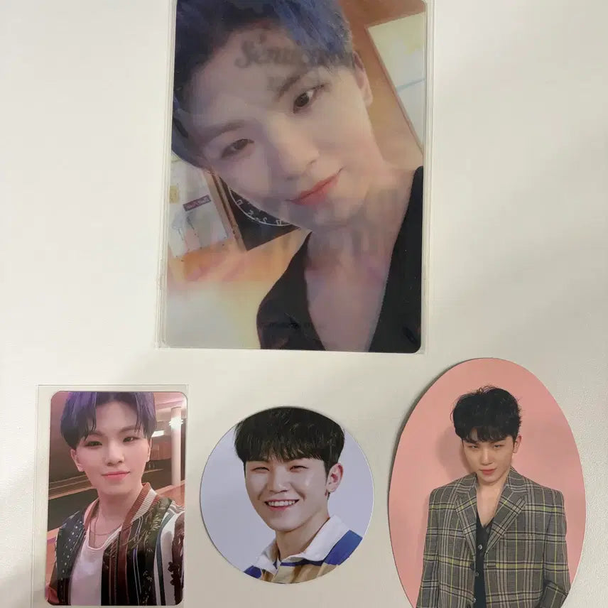 [BUNJANG] SEVENTEEN Woozi Semicolon Photocard & Lenticular Set / 세븐틴 우지 세미콜론 포카, 렌티큘러, 구성품
