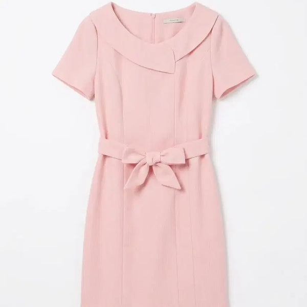 [BUNJANG] Kenneth Lady Pink Vintage Suit Dress / 여성85/ 케네스레이디 핑크 정장 원피스 빈티지킹