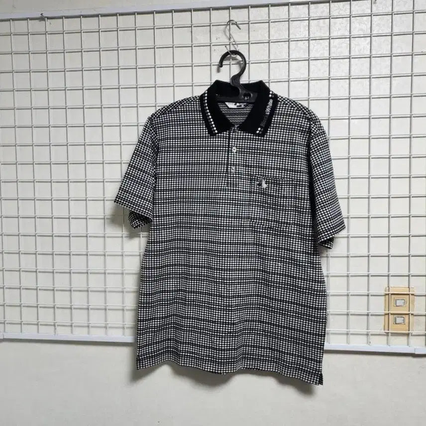 [BUNJANG] Black & White T-Shirt (Men's XL/100) / (새상품)블랙앤화이트반팔(남큰100)
