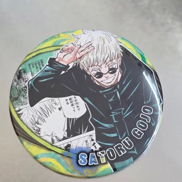 [BUNJANG] Gojo Satoru Original Art Can Badge / 고죠 사토루 원화 캔뱃지