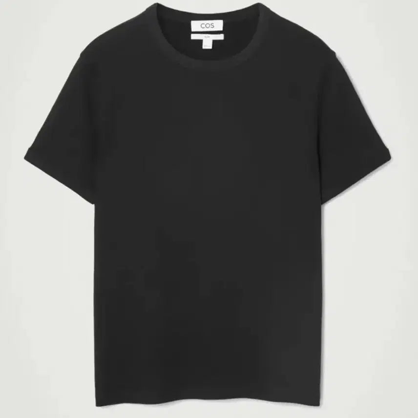[BUNJANG] COS Slim Ribbed Cotton T-Shirt L / 코스 슬림 리브드 코튼 티셔츠 L