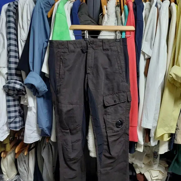 [BUNJANG] CP Company Cargo Pants Khaki Brown Size 31 / CP컴퍼니 카고바지 카키브라운 허리늘려서31인치 큐알정품완료