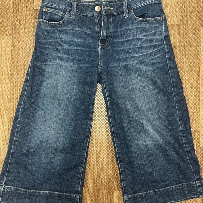 [BUNJANG] Women's 7-Minute Capri Jeans / 청바지 여성 데님 7부 카프리 팬츠