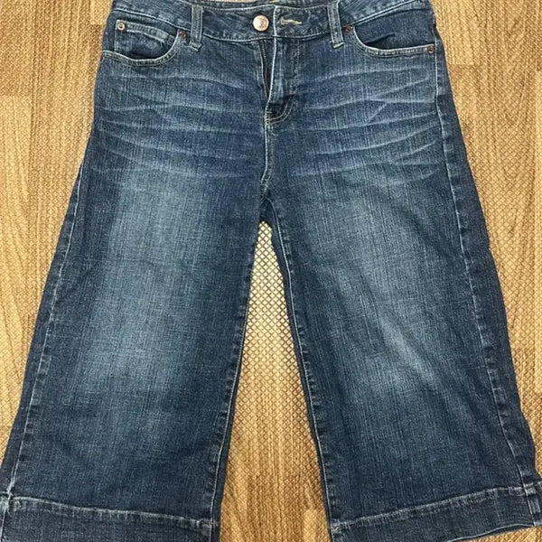 [BUNJANG] Women's 7-Minute Capri Jeans / 청바지 여성 데님 7부 카프리 팬츠