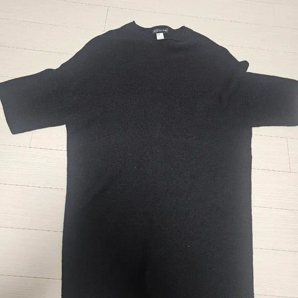 [BUNJANG] Second Kidd Loose Knit Dress Black One Size / 세컨키즈 루즈 니트 원피스 블랙 F사이즈