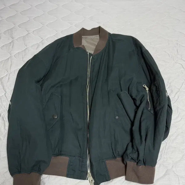 [BUNJANG] Shinya Kozuka Reversible MA-1 Jacket / 신야 코즈카 리버시블 ma-1