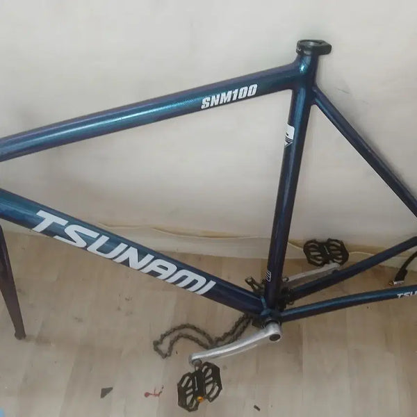 [BUNJANG] Tsunami SNM100 Bicycle Crankset, Chain, and Pedals / 쓰나미 snm100 개급처 가격 어그로 x