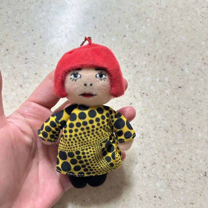 [BUNJANG] Yayoi Kusama Keyring Bag Charm / 쿠사마야오이 키링
