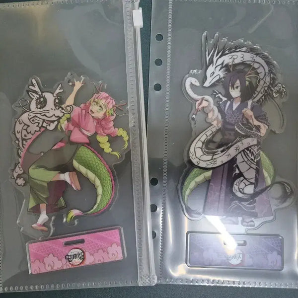 [BUNJANG] Demon Slayer: Kimetsu no Yaiba Year of the Dragon Mitsuri & Iguro Acrylic Stand Set / 귀멸의칼날 용의해 아크릴스탠드 미츠리 이구로 세트