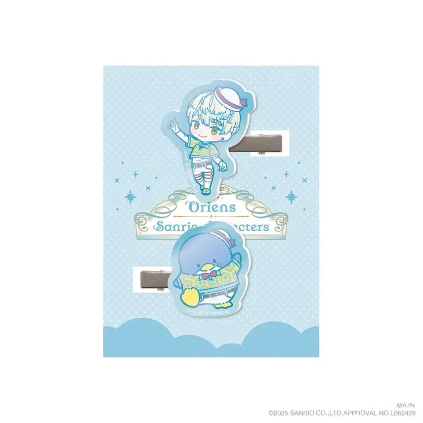 [BUNJANG] Nijisanji Oriens Hibachimaana Sanrio Hair Clip / 니지산지 오리엔스 히바치마나 산리오 헤어클립