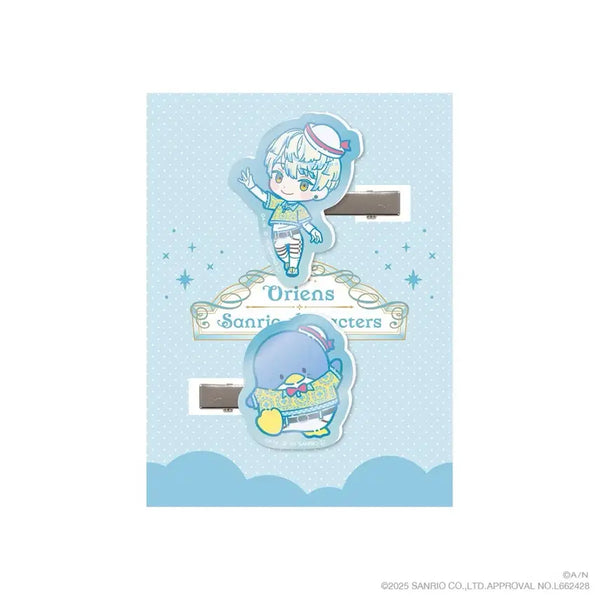 [BUNJANG] Nijisanji Oriens Hibachimaana Sanrio Hair Clip / 니지산지 오리엔스 히바치마나 산리오 헤어클립
