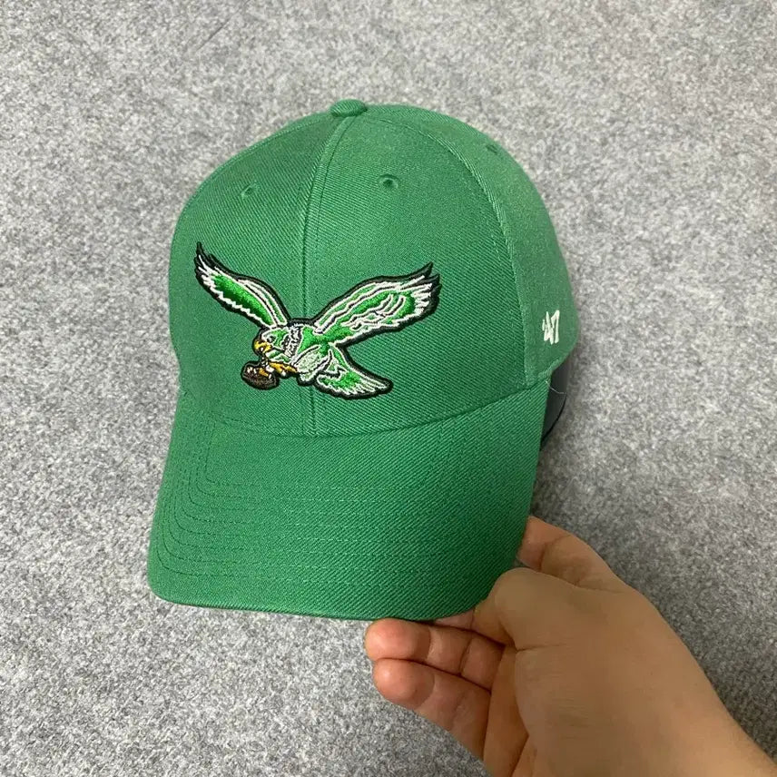 [BUNJANG] 47 Brand Philadelphia Eagles NFL Embroidered Adjustable Baseball Cap / 47브랜드 필라델피아 이글스 NFL 자수 조절식 야구캡