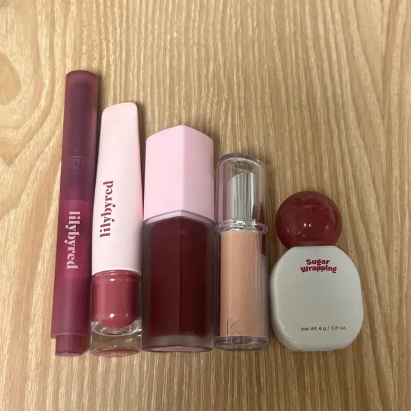 [BUNJANG] Bundle Set Cool Tone Lip Tints / 쿨톤 립틴트 일괄