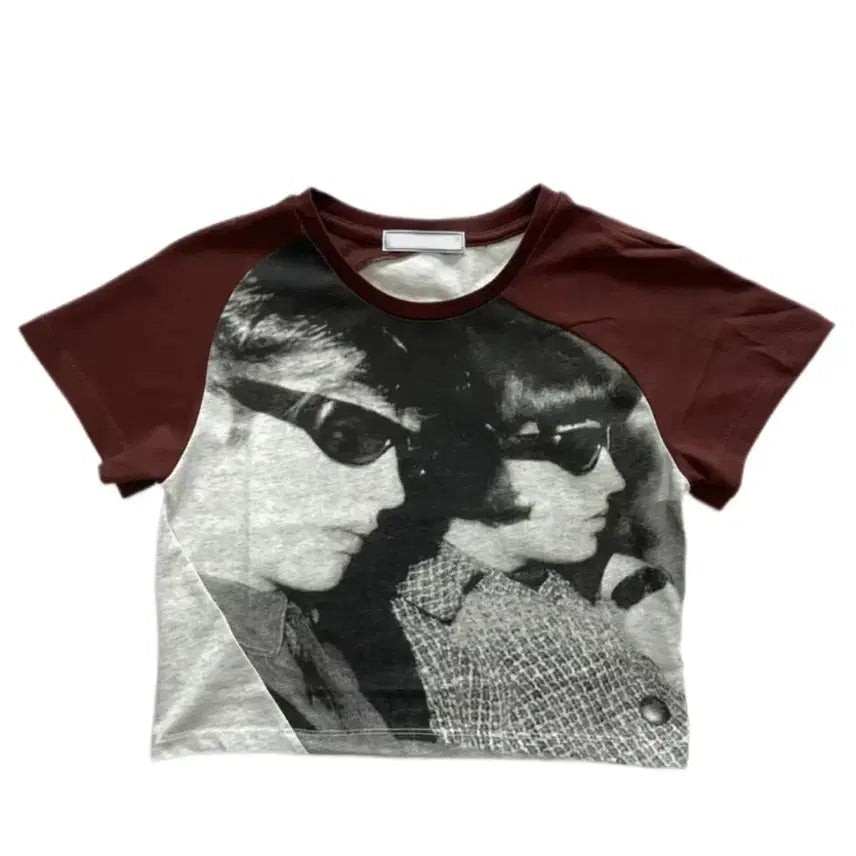 [BUNJANG] Unique Printing Tie-Dye Raglan Semi-Crop T-Shirt / 에이블리 품절 유니크프린팅 나염 나그랑 세미크롭티 힙한 반팔티 판매