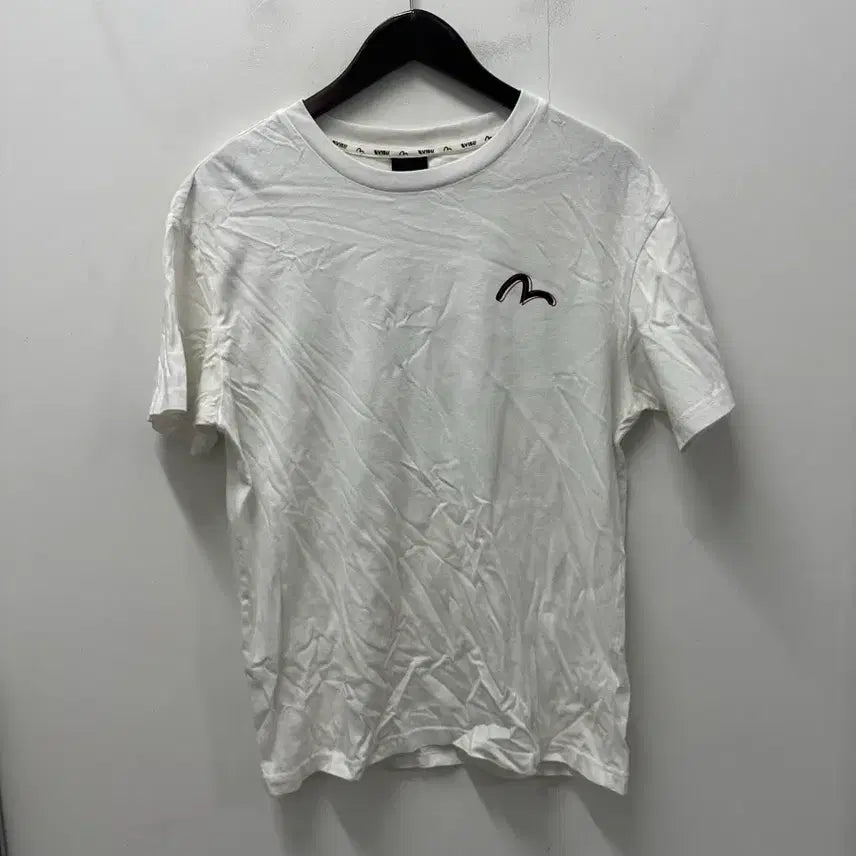 [BUNJANG] Evisu Short Sleeve T-Shirt White 95 / [만원빈티지 최저가] EVISU 반팔 티셔츠 화이트 95