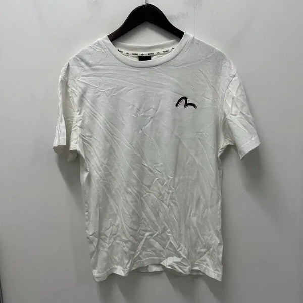 [BUNJANG] Evisu Short Sleeve T-Shirt White 95 / [만원빈티지 최저가] EVISU 반팔 티셔츠 화이트 95