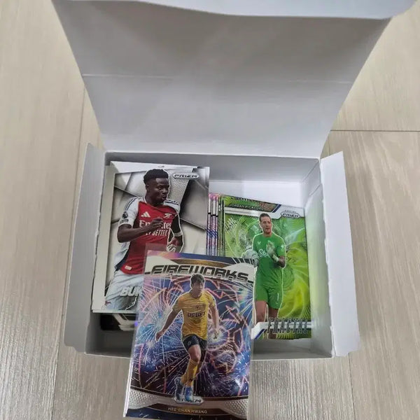 [BUNJANG] 24-25 Panini Prism EPL Trading Card Collection (Chrome/Rookie/Insert) - Approx. 700 Cards / 24-25 파니니 프리즘 EPL 총 700장 (크롬/루키/인서트, 개별가능) (황희찬/맨시티 등)