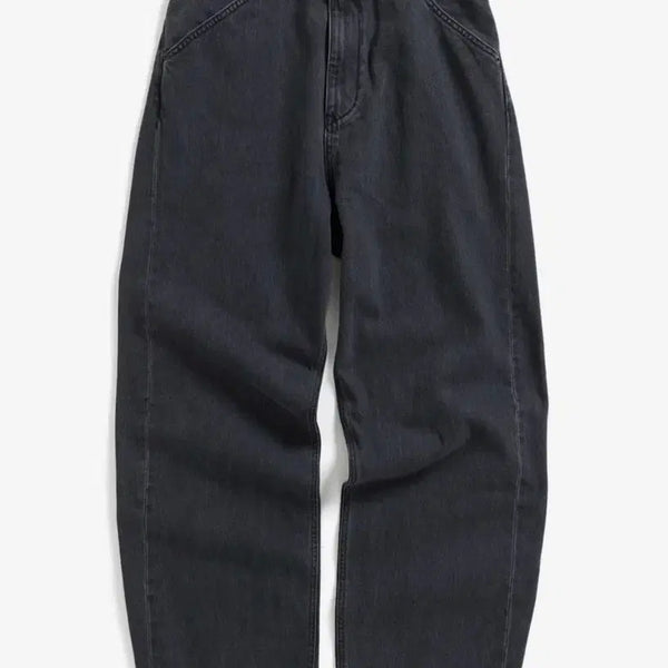 [BUNJANG] HAECHINGROOM Curve Jeans Washed Black (M) / 해칭룸 - 커브진 Curve Jeans Washed Black (M)