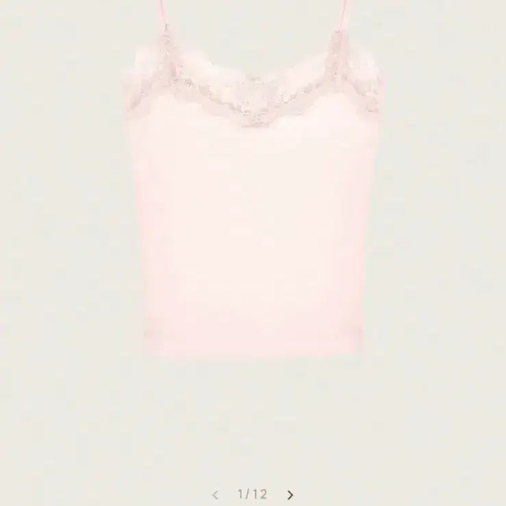 [BUNJANG] Clicker Donut Sleeveless Baby Pink Long Version / 새상품 클리시어 크림 도넛 슬리브리스 베이비 핑크 롱버전