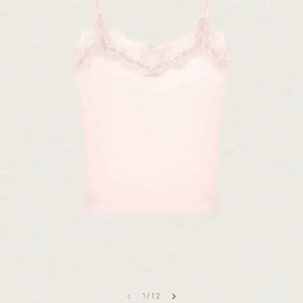 [BUNJANG] Clicker Donut Sleeveless Baby Pink Long Version / 새상품 클리시어 크림 도넛 슬리브리스 베이비 핑크 롱버전