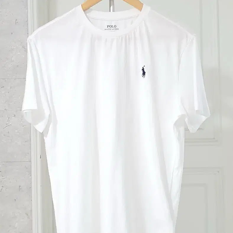 [BUNJANG] Polo Ralph Lauren Short Sleeve T-Shirt White Size 95 / 폴로 반팔티 화이트 95