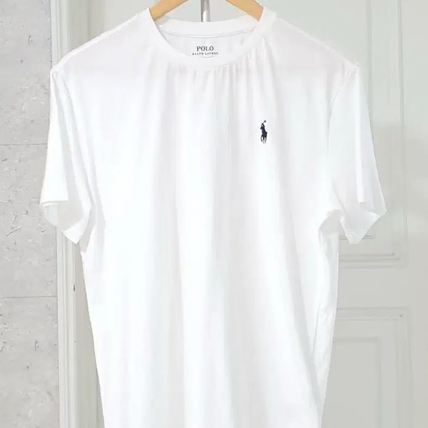 [BUNJANG] Polo Ralph Lauren Short Sleeve T-Shirt White Size 95 / 폴로 반팔티 화이트 95