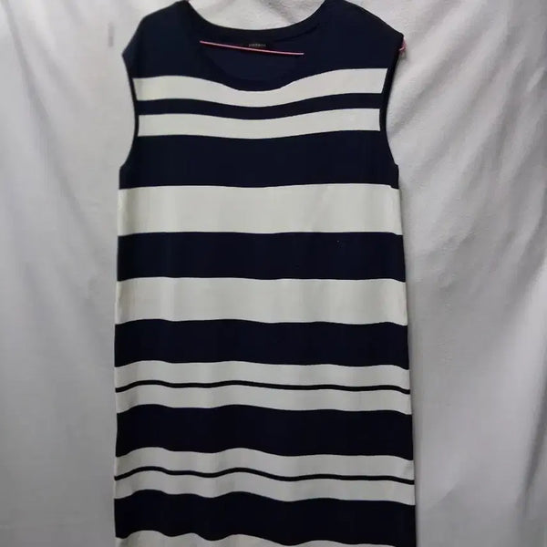 [BUNJANG] Muji Sleeveless Striped Dress Navy/White / 무지 나시 원피스 네이비 화이트77