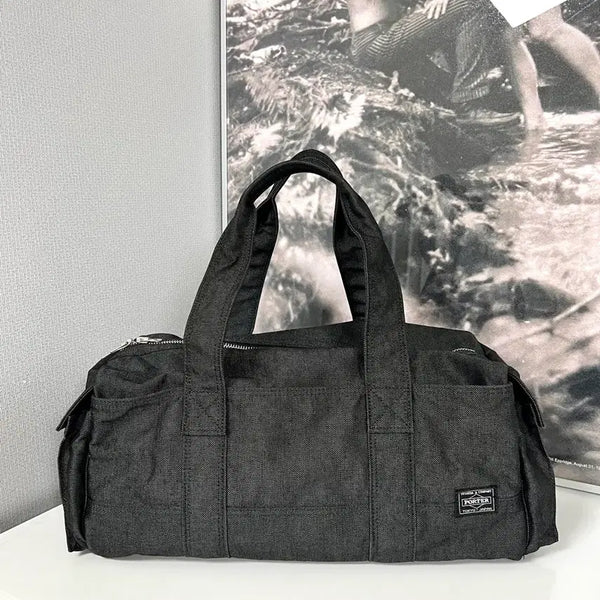 [BUNJANG] Porter Smoky Boston Bag L Black / PORTER SMOKY-BOSTON BAG L (Black)