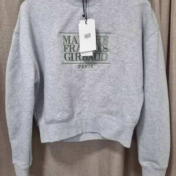 [BUNJANG] Marithe Francois Girbaud Cropped Sweatshirt / (새상품) 마리떼 프랑소와 저버 크롭 맨투맨