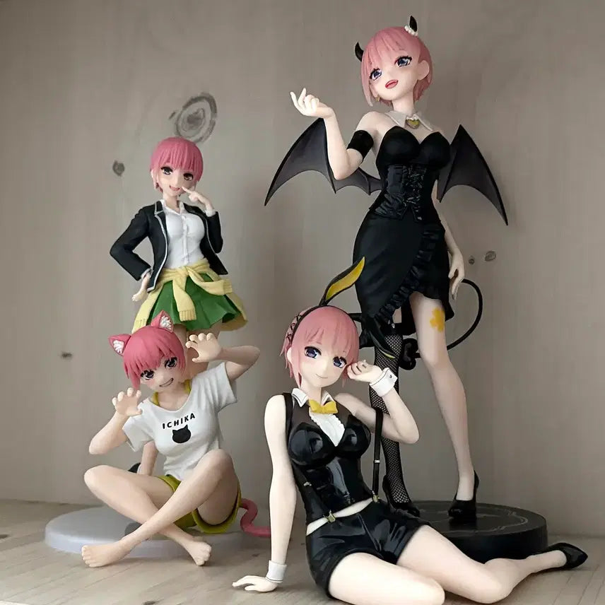 [BUNJANG] The Quintessential Quintuplets Nakano Ichika Figure Bundle Set / 5등분의 신부 나카노 이치카 피규어 일괄 판매