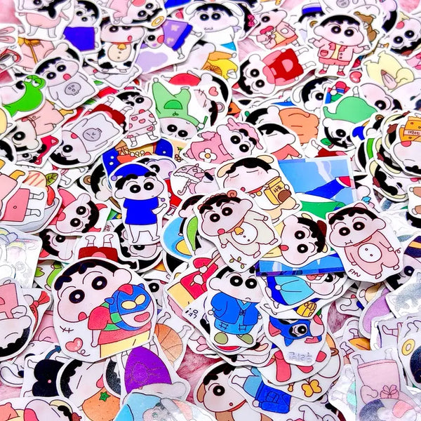 [BUNJANG] Crayon Shin-chan Sticker Cut Stickers / [짱구 인컷 330컷] 애니인스 스티커 다꾸 스꾸